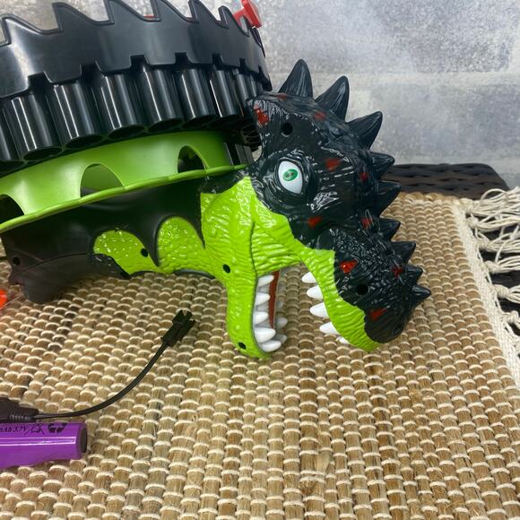 NEW Northlet Hand Ring Dinosaur Launcher Soft Foam Darts Automatic Rechargeable - Picture 6 of 11